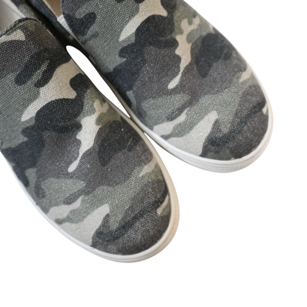 Steve Madden Womens 6.5 Gills-C Camouflage Slip-On Sneakers - Picture 5 of 9